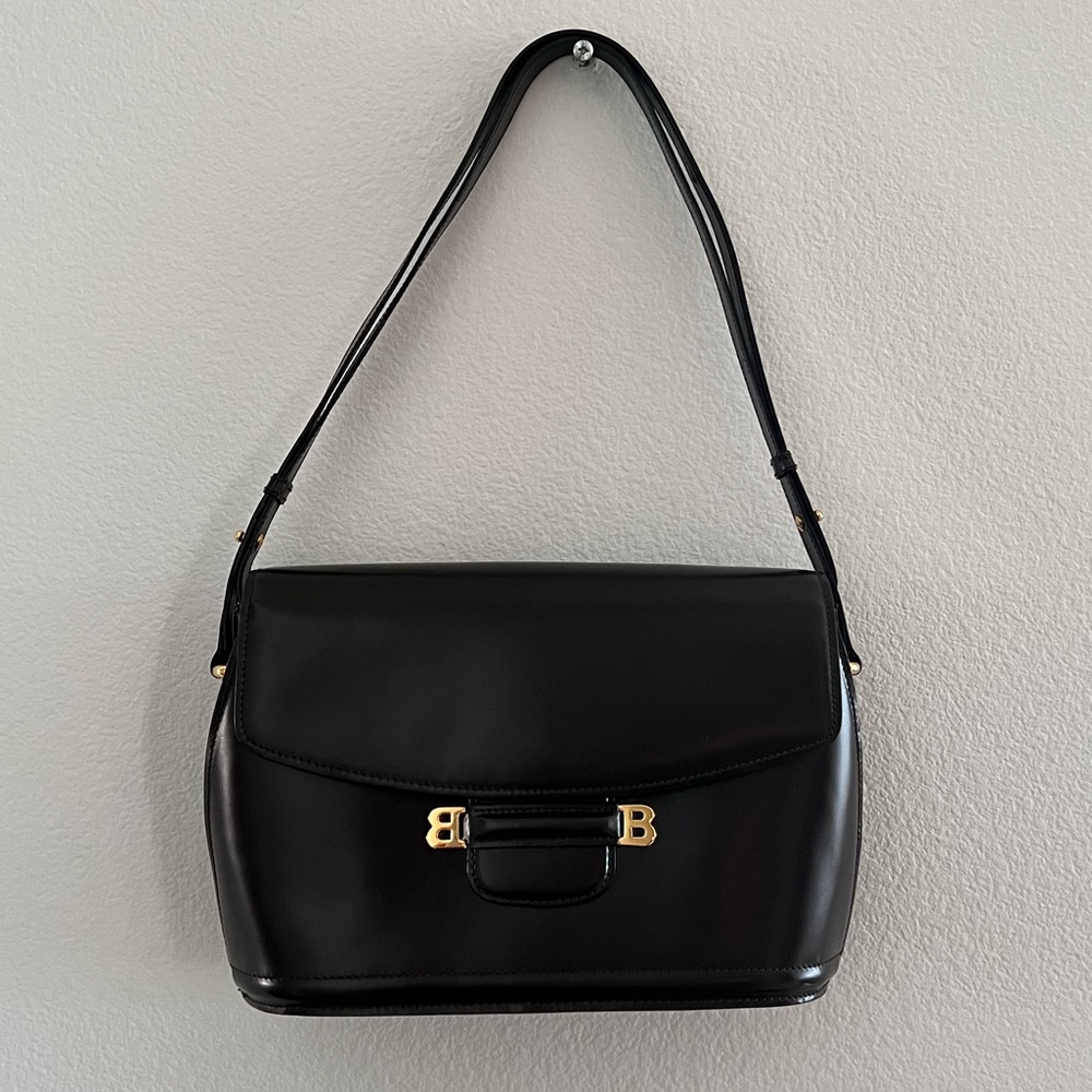 Bally Dark Brown handbag elegant purse